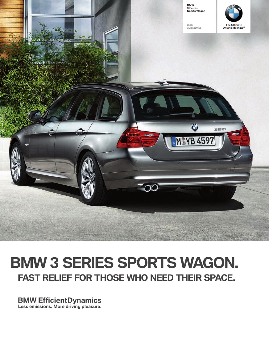 2012 BMW 3-Series Wagon Brochure Page 10